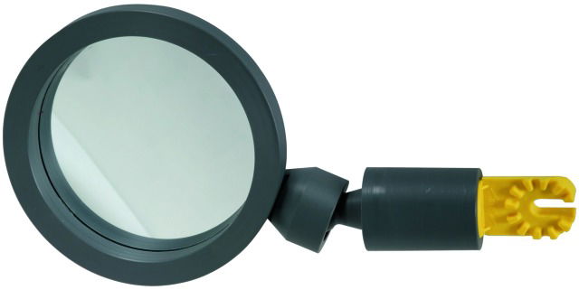 Insulating mirror D 135 mm w. gear coupling f. MS cleaning kits