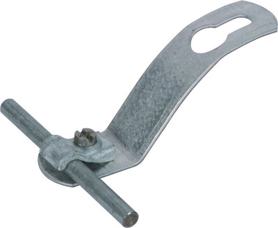 Roof cond. holder DEHNQUICK f. corrug. sheet roofing prof. 5 Rd 6-10mm St/tZn