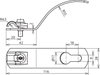 Roof cond. holder DEHNQUICK f. corrug. sheet roofing prof. 5 Rd 6-10mm St/tZn