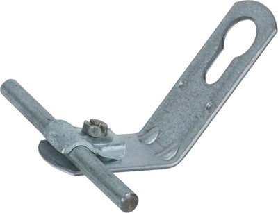Roof cond. holder DEHNQUICK f. corrug. sheet roof prof. 5/8 f. Rd 6-10mm St/tZn
