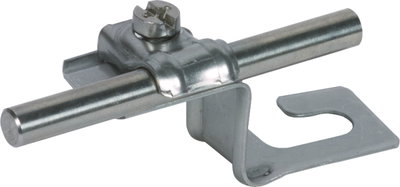 Roof cond. holder DEHNQUICK StSt f. Rd 6-10mm, corrug. sheet roof profile 5/8