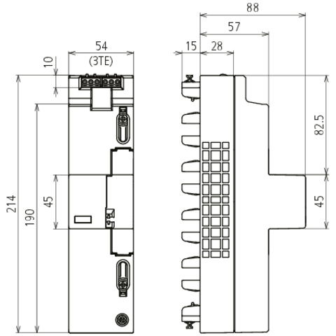 Type 1+2+3 combined arrester DEHNshield ZP Basic 2 LSG for TT and TN-S systems – Görsel 2 / 2