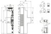 Type 1+2+3 comb. arr. DEHNshield ZP + LS 2 LSG for TT and TN-S systems