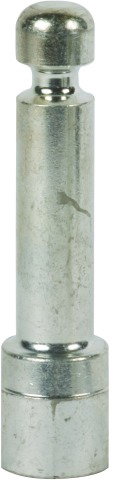 Fixed earthing point with ring groove D 16mm and female thread M16