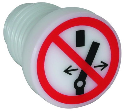 Insulating plug for E18 screw insert