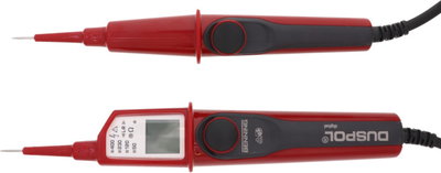 Voltage detector DUSPOL digital, IP65 1-1000 V AC/1200 V DC, LED/LCD display