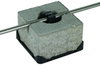 Roof cond. holder FB f. flat roofs w. block C35/45, single holder Rd 8mm