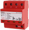 Appl.-opt. combined arrester DEHNshield type 1+2 for three-phase TN-S systems