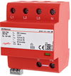Appl.-opt. combined arrester DEHNshield type 1+2 for three-phase TN-S systems