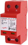 Appl.-opt. combined arrester DEHNshield type 1+2 for single-phase TT a. TN systems
