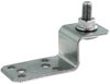 Holder for metal roofs Z-shaped f. riveting or screwing StSt