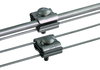Connecting clamp StSt (V4A) f. Rd 3-4mm / Rd 8-10 mm
