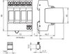 Surge arrester type 2 DEHNguard MP 4-pole Uc 275V for TN-S systems