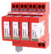 Surge arrester type 2 DEHNguard MP 4-pole Uc 275V for TT and TNS systems