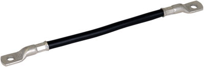 Bridging cable Cu 50mm² BK L variable, with two cable lugs B10.5mm