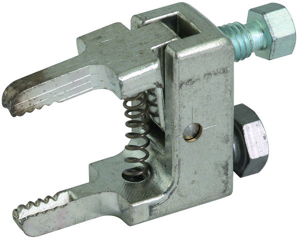Compact clamp w. threaded bolt M8x12mm clamping range: 0-24mm (small clamp jaws)