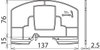 Partition for BLITZDUCTOR Ex (i) base part and DEHNrecord MCM