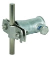 Conductor holder StSt for Rd 7-10 mm with fixing bush ZDC D 16 mm