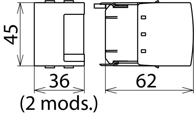 Spark-gap-based protection module for DEHNsecure M – Görsel 2 / 2