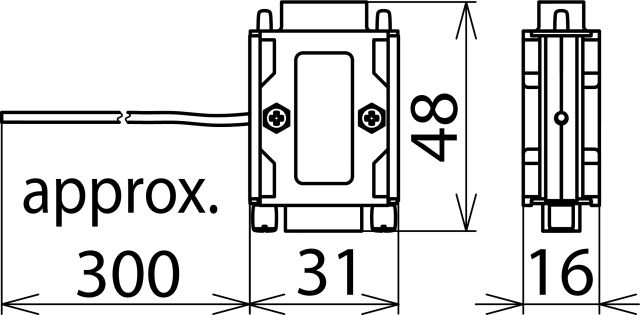 Surge arrester, D-Sub, 9-pole – Görsel 2 / 2