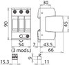 Surge arrester Type 2 DEHNguard M