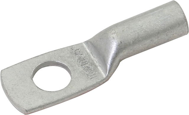 Crimped cable lug DIN 46235 25 mm² M10 Cu/gal Sn with nickel barrier layer
