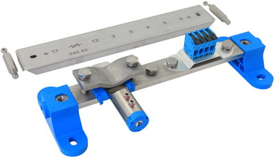 EB bar for Ex areas of zone 1/21, 2/22 Kit with push-in adapter & round adapter