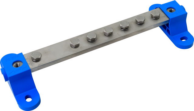 Equipotential bonding bar for Ex areas of zone 1/21, 2/22 for 7x cable lug