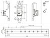 Equipotential bonding bar for Ex areas of zone 1/21, 2/22 for 7x cable lug