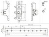 Equipotential bonding bar for Ex areas of zone 1/21, 2/22 for 11x cable lug