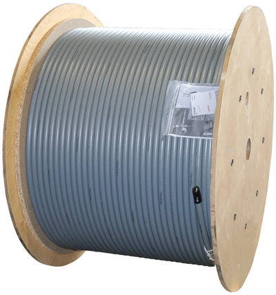 HVI-light Conductor D 20mm grey FIXED length one-way drum 500m