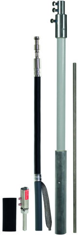DEHNcon-H HVI light Cond. L 6.0m w. supp. tube a. air-term. rod GRP/Al/V2A