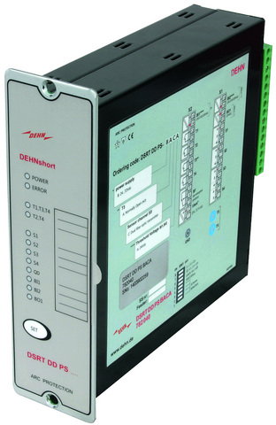 DEHNshort DD arc fault protection system Detect. device (point sensor) 92-265 V AC/DC
