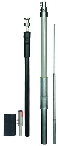 HVI Conductor D 20mm Cu w. support. tube L 3200mm a. air-term. rod L 2500mm -KIT-