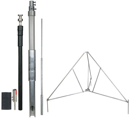 HVI Con. D 23mm Cu w. supp. tube L 4700mm air-term. rod L 2500mm and tripod -KIT-
