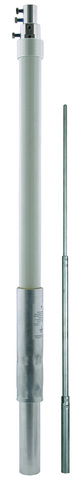 Supp. tube D 50mm L 5000mm GRP/Al w. air-term. rod D 22/16/10mm L 2500mm