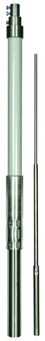 Supporting tube D 50mm L 5000mm GRP/StSt w. air-term. rod D 22/16/10mm L 2.5m
