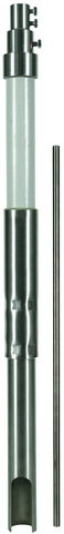 Supp. tube D 50mm L 5000mm GRP/Al, air- term.rod D 10mm L 1000mm, lateral outlet
