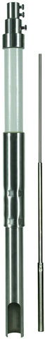 Supp. tube D 50mm L 5000mm GRP/Al, air- term.rod D 22/16/10mm L 2500mm, lat. outlet