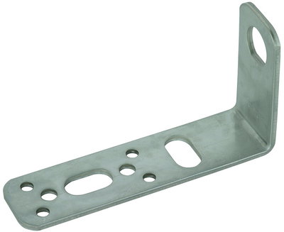 90° angled fixing plate StSt 110x60x30mm f. DEHNgate