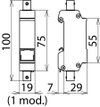 DEHNgate surge arrester