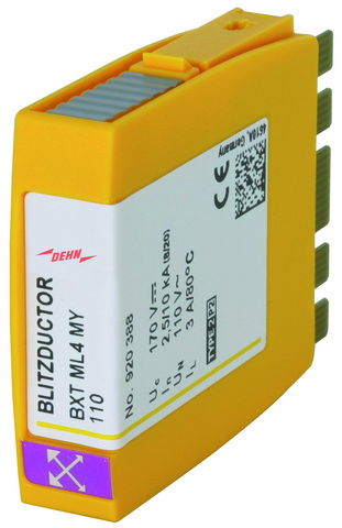 Surge arrester module BLITZDUCTOR XT with Y circuit