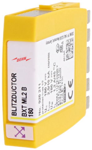 Combined 2-pole arrester module BLITZDUCTOR XT with LifeCheck