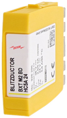 Combined arrester module for 1 pair BLITZDUCTOR XT