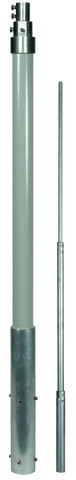 Supp. tube D 50mm L 1950mm GRP/Al w. air-ter. rod D 22/16/10mm L 2500mm
