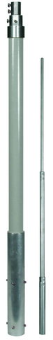 Supp. tube D 50mm L 1950mm GRP/Al w. air-ter. rod D 22/16/10mm L 2500mm
