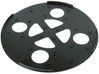 Plastic base plate D 370mm black