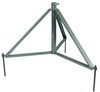 Hinged tripod for pipes D 40-50mm L 4.0-5.5m inclination angle 10° StSt