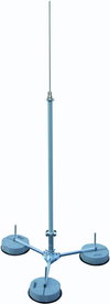 Air-term. mast 50 f. HVI light Cond. KIT w. tripod L 2900mm