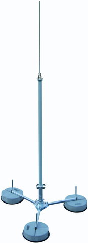 Air-term. mast 50 f. HVI light Cond. KIT w. tripod L 2900mm
